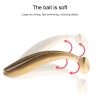 Simulated Fishing Lures Two-Color T-Tail Soft Lures Bionic Sea Fishing Lures, Colour: 8 - Image 5