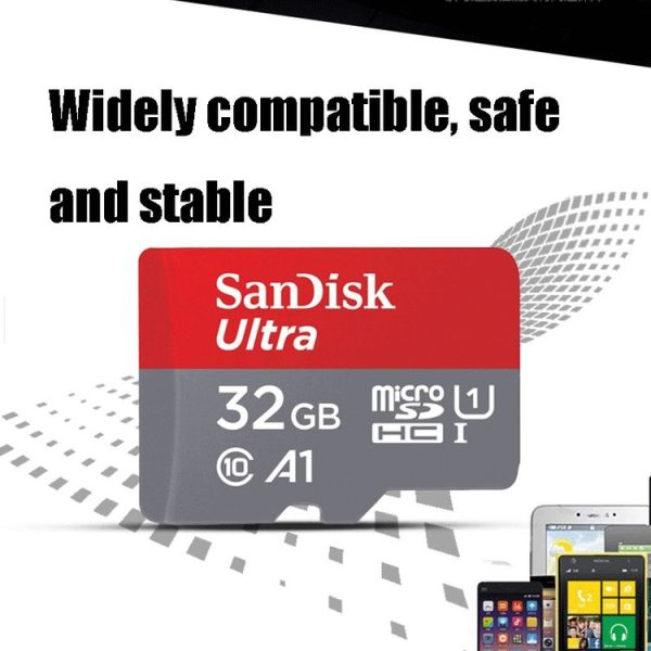 SanDisk A1 Monitoring Recorder SD Card High Speed Mobile Phone TF Card Memory Card, Capacity: 256GB-100M / S - Image 6