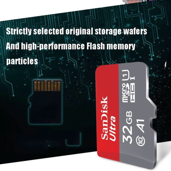 SanDisk A1 Monitoring Recorder SD Card High Speed Mobile Phone TF Card Memory Card, Capacity: 400GB-100M / S - Image 8