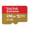 SanDisk U3 High-Speed Micro SD Card TF Card Memory Card for GoPro Sports Camera, Drone, Monitoring 256GB (A2), Colour: Gold Card