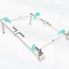 FA06S Notebook Multifunctional Desktop Stand Computer Cooling Portable Folding Stand (White) - Image 3