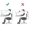 FA06S Notebook Multifunctional Desktop Stand Computer Cooling Portable Folding Stand (White) - Image 7