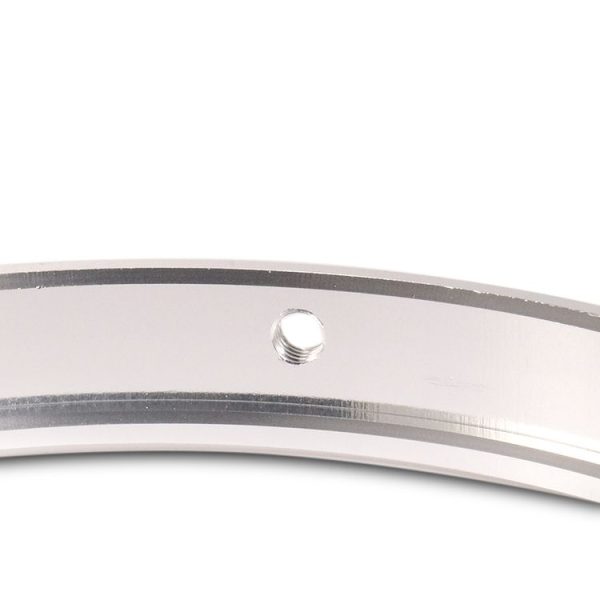 5.75 Inch Round Retro Headlight Ring Motorcycle Headlight Modification Parts (Silver) - Image 5