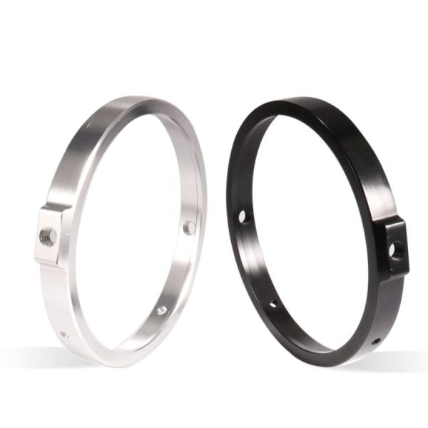 5.75 Inch Round Retro Headlight Ring Motorcycle Headlight Modification Parts (Silver) - Image 7