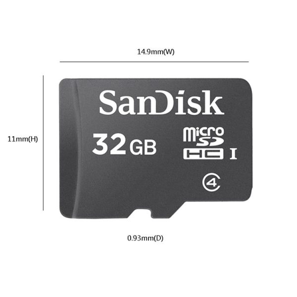 SanDisk C4 Small Speaker TF Card Mobile Phone Micro SD Card Memory Card, Capacity: 8GB - Image 3