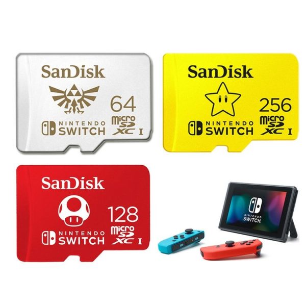 SanDisk SDSQXAO TF Card Micro SD Memory Card for Nintendo Switch Game Console, Capacity: 128GB Red - Image 11