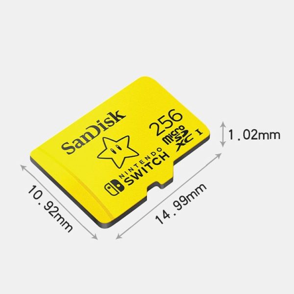 SanDisk SDSQXAO TF Card Micro SD Memory Card for Nintendo Switch Game Console, Capacity: 128GB Red - Image 4