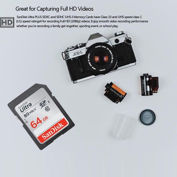SanDisk Video Camera High Speed Memory Card SD Card, Colour: Silver Card, Capacity: 128GB - Image 3
