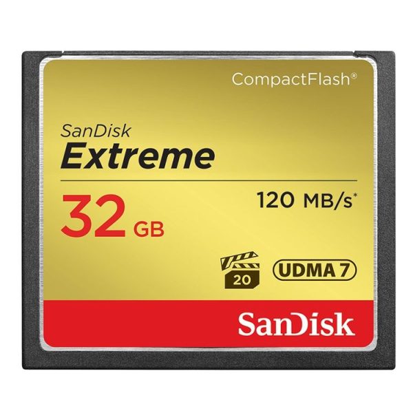 SanDisk CFXPS-1067X High Speed CF Card Camera SLR Camera Memory Card CF-120M / S, Capacity: 32GB