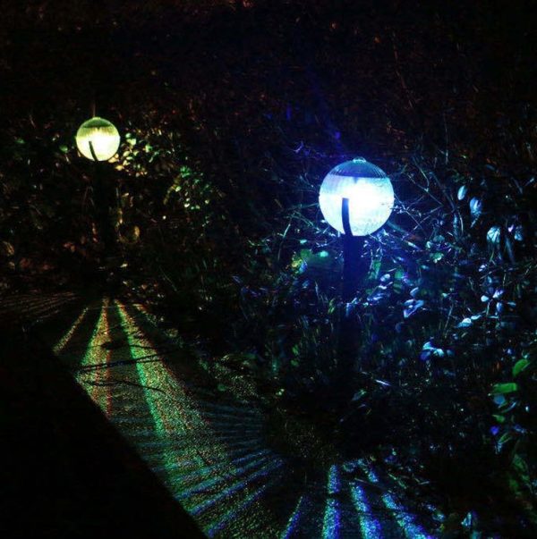 Solar Magic Ball Lawn Light LED Garden Light Colorful Light Control Light - Image 7