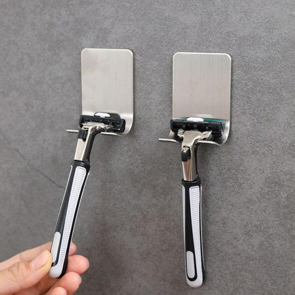 Stainless Steel Razor Hanger Bathroom Razor Hook - Image 4