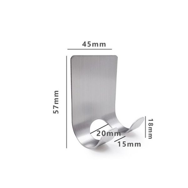 Stainless Steel Razor Hanger Bathroom Razor Hook - Image 8