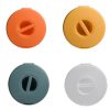 Round Data Cable Storage Box Earphone Storage Collection Box (Blue) - Image 2