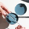 Round Data Cable Storage Box Earphone Storage Collection Box (Blue) - Image 6