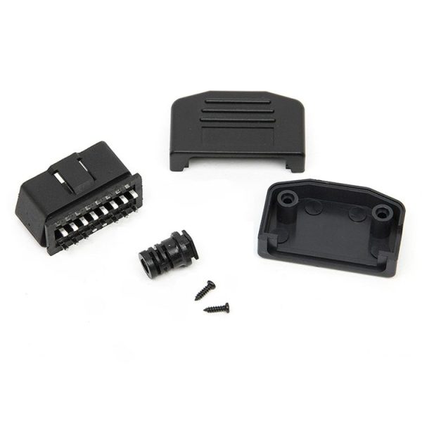 5 PCS 16PIN Car Male Connector OBD2 Connector Plug + Shell + Line Card + Screw OBD Plug J1962M - Image 7