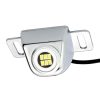 Car LED Electric Eye Reversing Light External Bulb Modified License Plate Auxiliary Light (Silver)