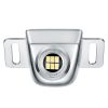 Car LED Electric Eye Reversing Light External Bulb Modified License Plate Auxiliary Light (Silver) - Image 3