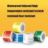 Network Cable Knife Type T-Type Double-Row Cable Thermal Paper Label Printing Paper For NIIMBOT B3 (Red) - Image 5