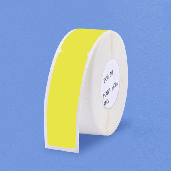 Communication Room Switch Mobile Telecommunications Network Cable Label Paper For NIIMBOT D11 / D61 Printers (Yellow)
