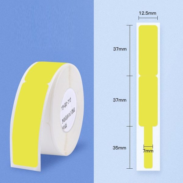 Communication Room Switch Mobile Telecommunications Network Cable Label Paper For NIIMBOT D11 / D61 Printers (Yellow) - Image 2