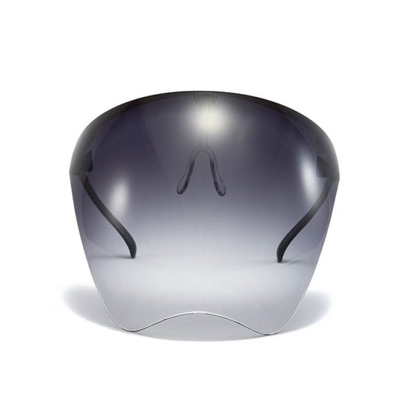 Men And Women All-Round Protection Anti-Fog Face Shield Integrated Anti-Spitting Goggles (Gradient Gray) - Image 2
