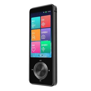 Hishell M9 Translator Offline Multi-Language Travel Abroad Portable Intelligent Simultaneous Translator (Black)