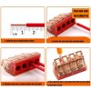 10 PCS VSELE VSE-104D Multifunctional Current Conductor Splicing Connectors Push-in Connector Terminal - Image 4