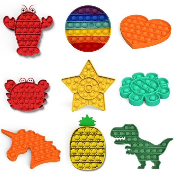 2 PCS Children Mathematical Logic Educational Toys Silicone Pressing Parent-Child Interactive Board Game, Style: Dinosaur - Image 3
