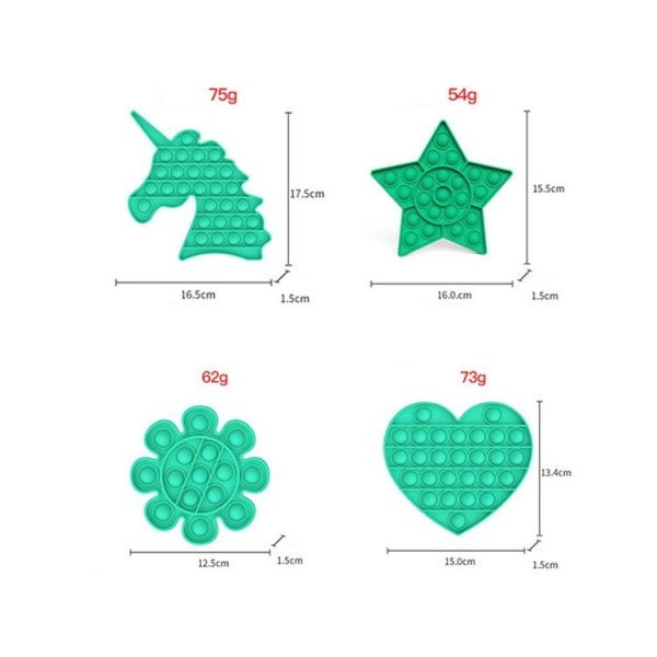 2 PCS Children Mathematical Logic Educational Toys Silicone Pressing Parent-Child Interactive Board Game, Style: Dinosaur - Image 4