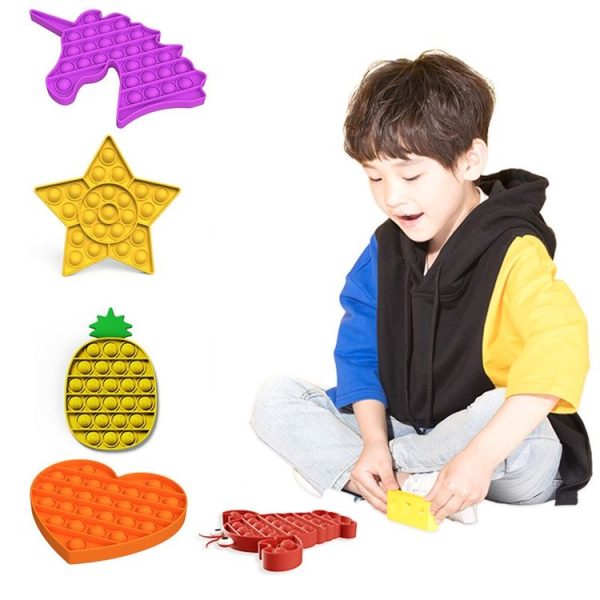2 PCS Children Mathematical Logic Educational Toys Silicone Pressing Parent-Child Interactive Board Game, Style: Dinosaur - Image 8