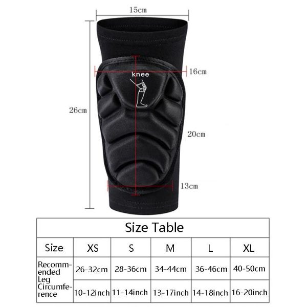 SULAITE GT--314 Cross Country Riding Ski Skating Roller Skating Knee Pads Outdoor Sports Protective Gear, Specification: M - Image 6