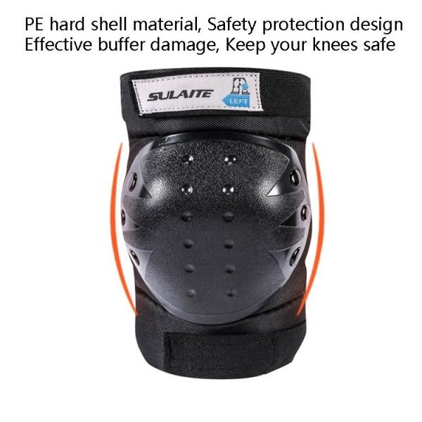 SULAITE Ski Roller Skating Knee Pads Outdoor Sports Knee Pads - Image 5