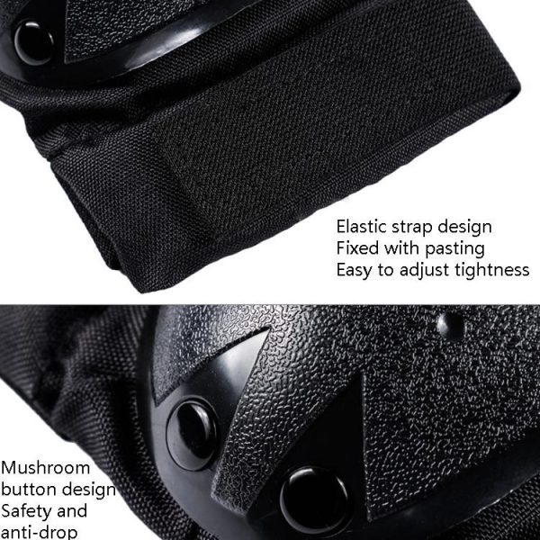 SULAITE Ski Roller Skating Knee Pads Outdoor Sports Knee Pads - Image 8