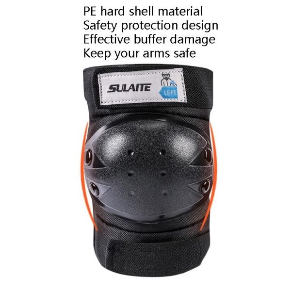 SULAITE Roller Skating Anti-Fall Elbow Pads Riding Sports Protective Gear, Size: One Size - Image 5