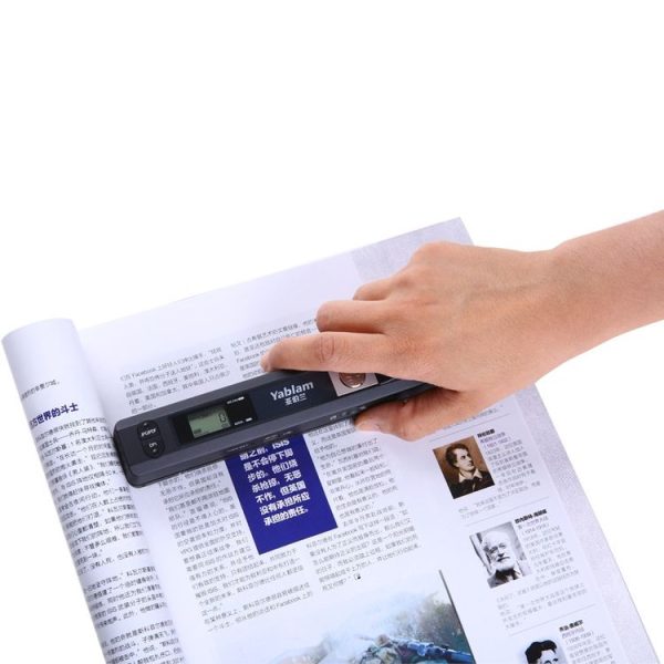 Yablam YS01 Handheld Portable Scanner HD Home Color Book Document Photo Scanning Pen - Image 9