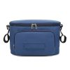 Baby Stroller Bag Mummy Bag Stroller Accessories Hanging Bag (Dark Blue)