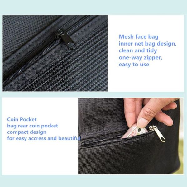 Baby Stroller Bag Mummy Bag Stroller Accessories Hanging Bag (Dark Blue) - Image 5