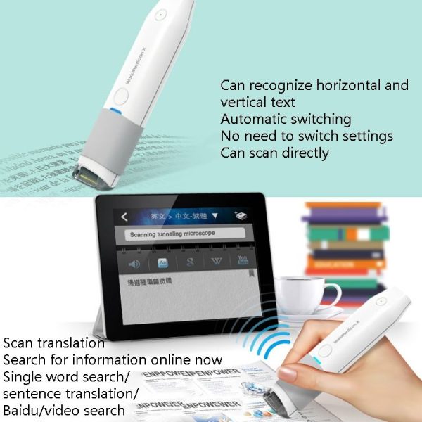 MSE05 Bluetooth Scanner Pen Shorthand Pen Translation Pen Portable Scanner Text Scan Entry Pen - Image 6