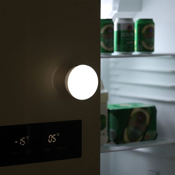 XYD-1001 Intelligent Human Body Induction + Light Sensor LED Night Light Desk Lamp Corridor Wall Lamp (White+Yellow Light) - Image 8