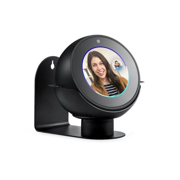 360-Degree Rotating Aluminum Alloy Wall-Mounted Bracket Is Suitable For Echo Spot, Colour: Bblack - Image 2