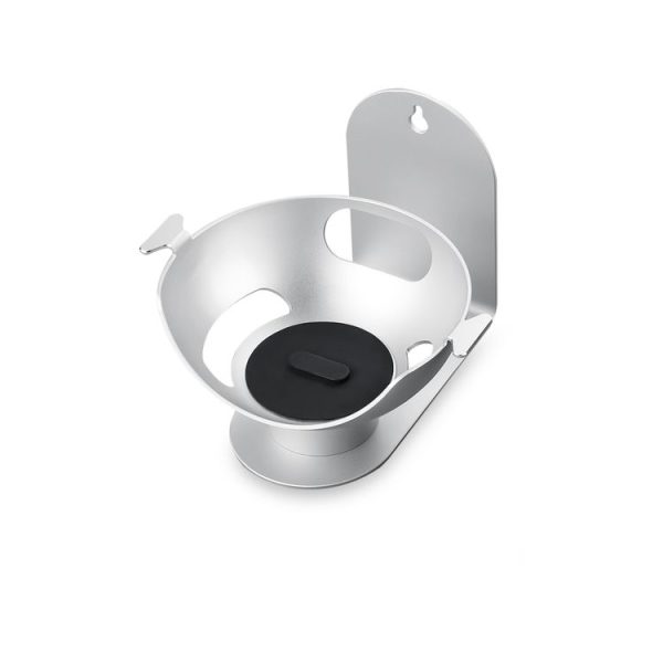 360-Degree Rotating Aluminum Alloy Wall-Mounted Bracket Is Suitable For Echo Spot, Colour: Silver