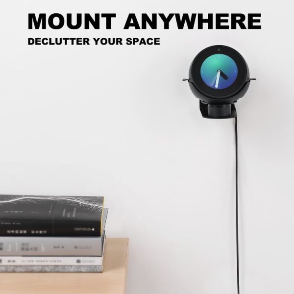 360-Degree Rotating Aluminum Alloy Wall-Mounted Bracket Is Suitable For Echo Spot, Colour: Silver - Image 7