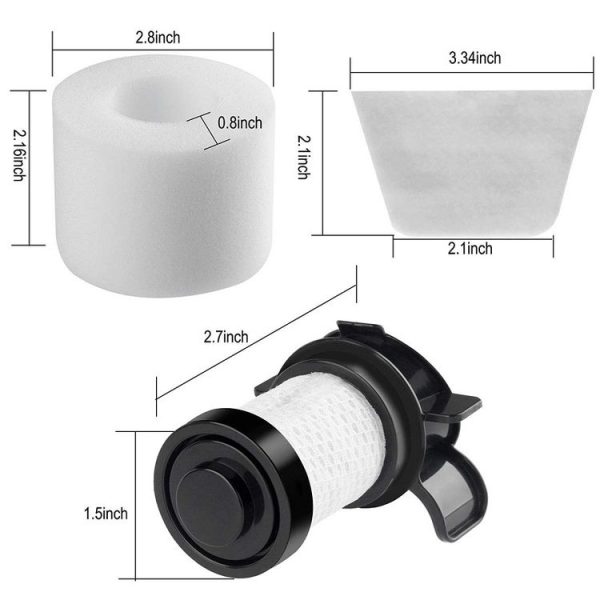 Handheld Vacuum Cleaner Filter For Shark IONFlex XPREMF100 - Image 2