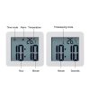 Waterproof Wall Clock LCD Bathroom Clock Kitchen Electronic Alarm Clock - Image 4