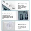 Waterproof Wall Clock LCD Bathroom Clock Kitchen Electronic Alarm Clock - Image 5
