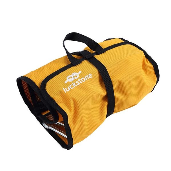 LUCKSTONE Outdoor Climbing Rope Hook Storage Bag Climbing Equipment Organizing Bag Tool Bag (Green) - Image 4