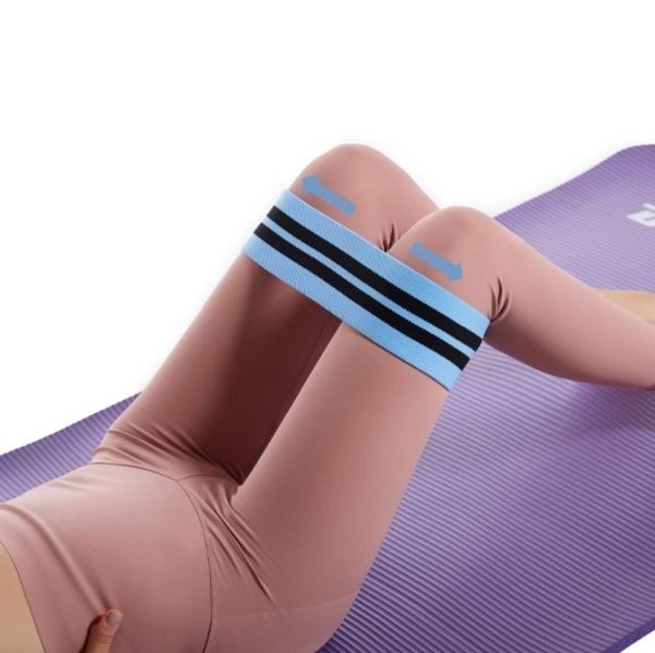 Squat Yoga Resistance Band Squat Loop Elastic Band, Size: 66 x 8cm(Blue) - Image 4