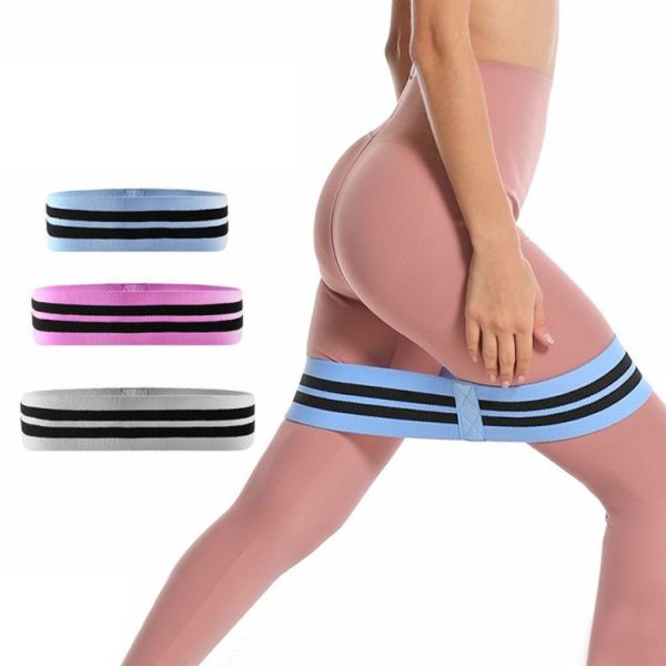 Squat Yoga Resistance Band Squat Loop Elastic Band, Size: 66 x 8cm(Blue) - Image 9
