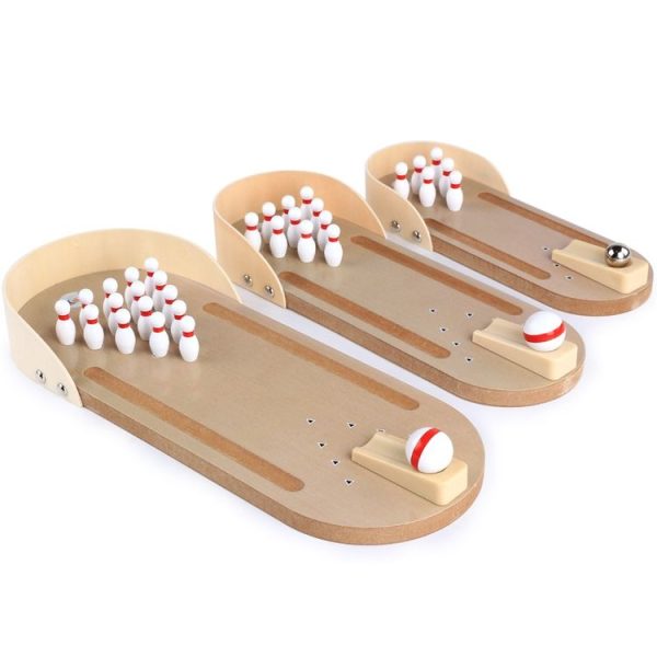 Mini Puzzle Desktop Bowling Indoor Parent-Child Decompression Toy Size: Small - Image 2