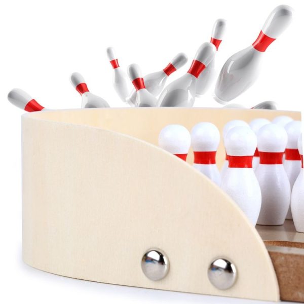 Mini Puzzle Desktop Bowling Indoor Parent-Child Decompression Toy Size: Small - Image 4